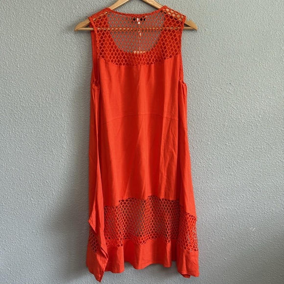 Sleeveless Cotton‎ Linen Dress Size Small Medium NWT - Picture 6 of 12